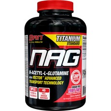 SAN 無糖 N-乙酰-L-谷氨酰胺粉 水果味, 246g, 1罐