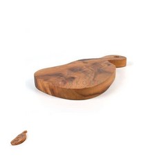 칠렌콩 서빙보드 소 302mm 우드접시 나무서빙보드 식빵접시