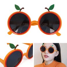 제주 귤 선글라스 감귤 오렌지 패션 안경 썬글래스