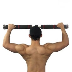 실내 풀업바 문틀 철봉 단축 프리미엄 가정용 턱걸이 운동기구 문 틈 집 홈트레이닝 봉, 프리미엄 단축 (60 - 110 cm)