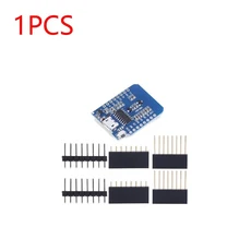 ESP-8266 기반 개발 보드 Arduino용 핀 포함 D1Mini WIFI NodeMCU Lua IOT 2.4V 10-1PCs, 14 1PC micro