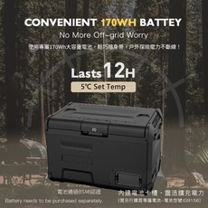 iOMAN 動力版行動冰箱25公升, 綠色, iM250L-B