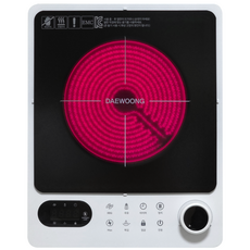 1구 하이라이트 전기레인지 휴대용 이동식 전기렌지, 프리스탠딩, DW-770W (화이트)
