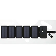 휴대용 태양광패널 1A 충전 6 USB 충전기 A. 5V 야외 캠핑 태양광 Tabs 접이식, B. 5개, 기본