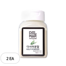 딜리셔스마켓 다시마 분말 소형, 60g, 2개