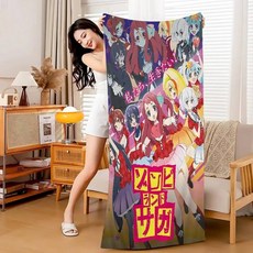 애니메이션 비치 수영 타월 흡 수건 선물 여행 캠핑 체육관, 1개, 10. ZQ-260227170