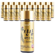 영진약품 산삼배양근 골드 홍삼 함유 프리미엄 활력 음료, 20개, 100ml