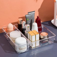 루미나D 서랍 정리함 투명 트레이 수저보관함, 1개, 선택_중형 직각