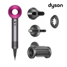 다이슨 슈퍼소닉 헤어드라이어 HD15, 푸시아 아이언 (핑크), HD-15
