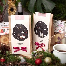 小屋山脈 DIY手工禮物袋, 1個, 麋鹿款