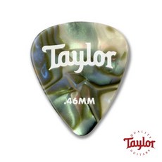 테일러기타 셀룰로이드 351 기타피크 12개 팩, 1세트