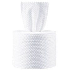 一次性 柔軟親膚 乾濕兩用 深層清潔毛孔, 1件, 美容大卷巾 無紡布白色