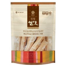 창평쌀엿 200g/간식/사무실/탕비실/과자/군것질/꾸러미/추억/옛날/주전부리/스낵/전통/과자/디저트/영양, 200g, 1개