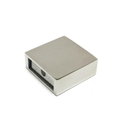 方管固定牆座 適用於 30x10mm 方管, 方管固定牆座（無底座）（亮光面）, 1個