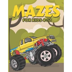 mazes for kids 4-12: 101 Fun First Mazes for Kids - monster truck Book for Children - Games and Prob... Paperback, Independently Published, English, 9798581389614