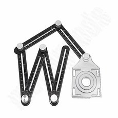 타일시공 각도자 6관절 계측자 타일공구, 타일시공 관절각도자(6관절)