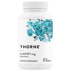 Thorne 5-MTHF素食膠囊 1mg, 60顆, 1罐