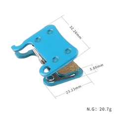 Xiaomi M365 Pro KUGOO G2 PRO M4 전기 스쿠터 브레이크 캘리퍼스 패드 용 반금속 세라믹, 05 Ceramic, 1개