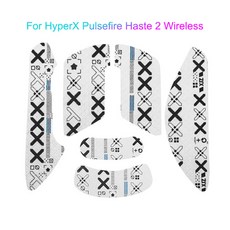 LED전구 HyperX Pulsefire Haste 2 용 미끄럼 방지 게이밍 마우스 스티커 유선 무선 마우스 PC 컴퓨터 데스크탑 게이머, [07] A13