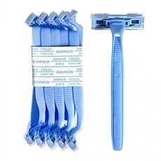 다리털제모기 면도기 706 일회용 두날 휴대용 10개, 본상품, 1개