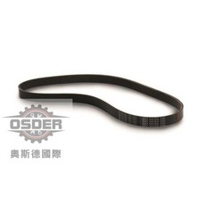 OSDER 綜合皮帶 外皮帶 發電機皮帶 03g903137E 適用於 福斯 TOUAREG 奧迪 A4 A6 A8, 1個, 德國馬牌