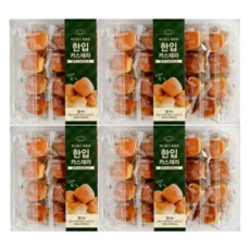 젤리젤리 부드럽고 촉촉한 한입 카스테라, 640g, 4개