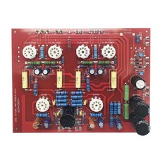 99.9% 복제 오디오 노트 EL84 진공관 앰프 PCB DIY 키트 및 완제품 Ref 오디오 노트 PP 보드 (커패시턴스, 3. No Capacitance DIY, 1개, 02 No Capacitance DIY