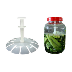 천우굿프렌즈 사은품 연장봉증정 누루미 원형누름독 절임 김치통 숙성, 1개