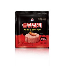 사조 불닭참치 파우치형 삼양 불닭소스 콜라보제품, 48개, 100g