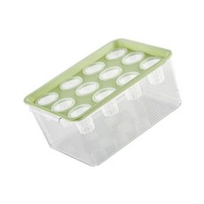 물 기반 농업 및 가정 재배와 호환되는 수경 재배용 상자 트레이 용기, 초록의, 1개