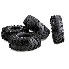 2/4개 2.2인치 고무 타이어 휠 1/10 락 버기 RC 크롤러 자동차 Axial SCX10 90046 TRX4용, 02 4pcs