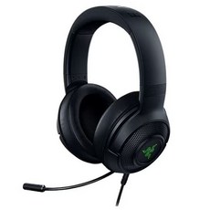 Razer Kraken V3 X 게이밍 헤드셋, RZ04-03750300-R3M1, 블랙