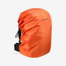 데카트론 Decathlon 백패킹 백팩 레인 커버 기본형 4060L - 그래니트 그레이 파프리카 오렌지 758561