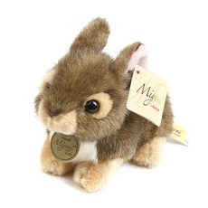 MIYONI 미요니 아기토끼 인형-브라운(18cm), 상세페이지 참조, 1개