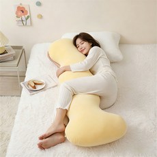 HANC 바디필로우 대형 인형 죽부인 쿠션 롱쿠션 긴베개, beige