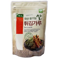 청오건강 청오 유기농 쌀 튀김가루 300g 쌀튀김 이강산닷컴, 5개