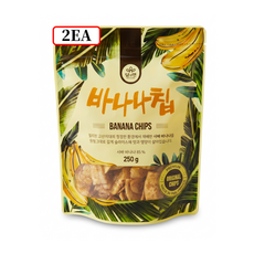 사바 바나나칩, 250g, 2개