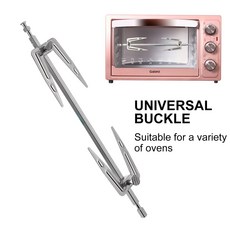 오븐용 바베큐 에어 프라이어 로티세리 에어프라이어 로스트 치킨 침 내구성 로스터 포크 그릴 도구 액세서리