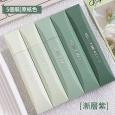 GOOD TIME 筆式修正帶, 漸變綠 5支裝 11cm, 1套