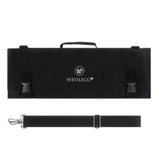 휴대용 요리사 나이프 롤업 가방 옥스포드 정리함 케이스 주방 운반 보관 포켓 캠핑 여행 도구, 01 Black, 1개