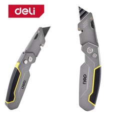 델리툴즈 접이식 유틸리티 나이프 유틸리티칼 다용도 커터칼, 접이식 유틸리티나이프 (EDL006Z)