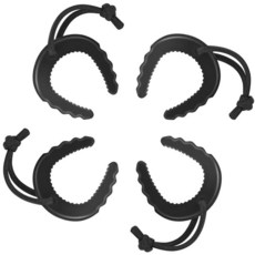 Crosize First Responder Door Stops Door Stoppers Molle & PALS Compatible Police & EMS Door Jam, 블랙