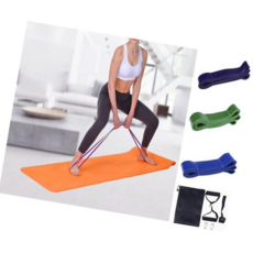 철봉밴드 키밍 라텍스 풀업밴드 튜빙밴드 트레이닝 운동기구, 2080x4.5x32MM퍼플