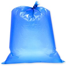 평판 쓰레기 비닐봉투 파랑, 100개, 40L