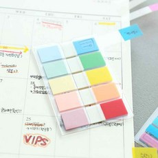 라망 팝업플래그 9색 44x12 10매