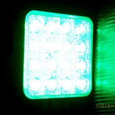 대목 LED 써치라이트 48W 그린 트랙터