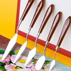 유화 나이프 페인팅 도구 5종 세트 M12056, 개