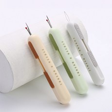 제이킨 휴대용 바늘 실꿰기 실밥 제거 커팅기 수예용품 바느질 도구, 1개, 베이지