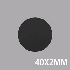 20/50 조각 자석 시트 둥근 자체 접착 사무실 냉장고 가정용 스티커, 01 50PCS, 07 40MM X 2MM