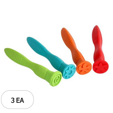 캐스비 아트스쿨 스틱스템프 4종 세트, 3세트, 혼합색상